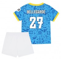 Stroje piłkarskie Wolves Jean-Ricner Bellegarde #27 Koszulka Trzeciej dla dzieci 2025-26 Krótki Rękaw (+ szorty)